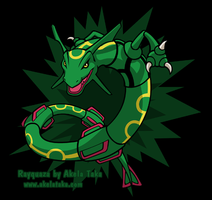 Suicune Wolf: Rayquaza